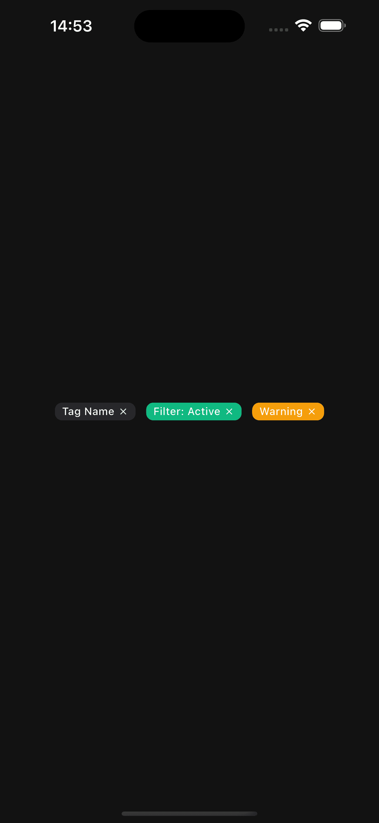 Basic badge component preview